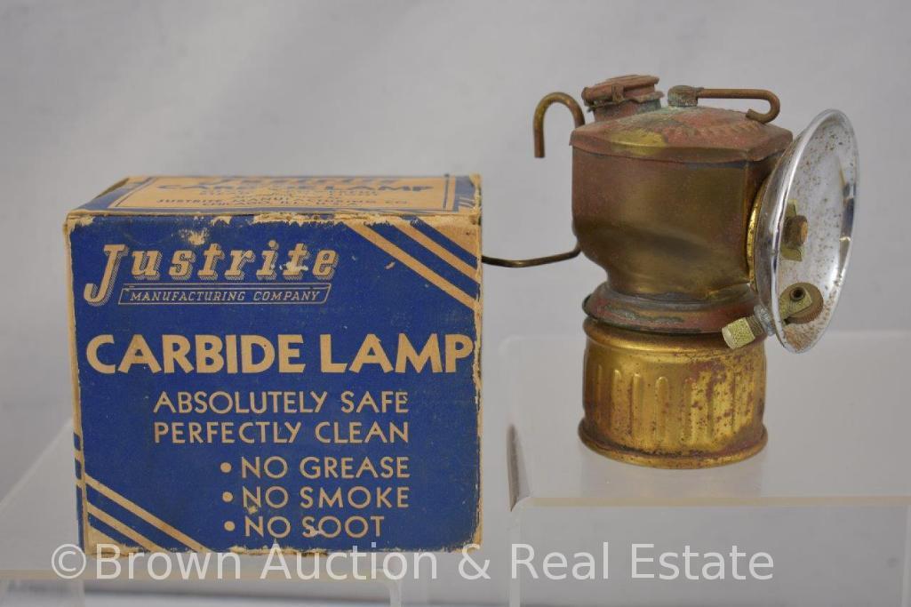 (3) Vintage carbide lamps