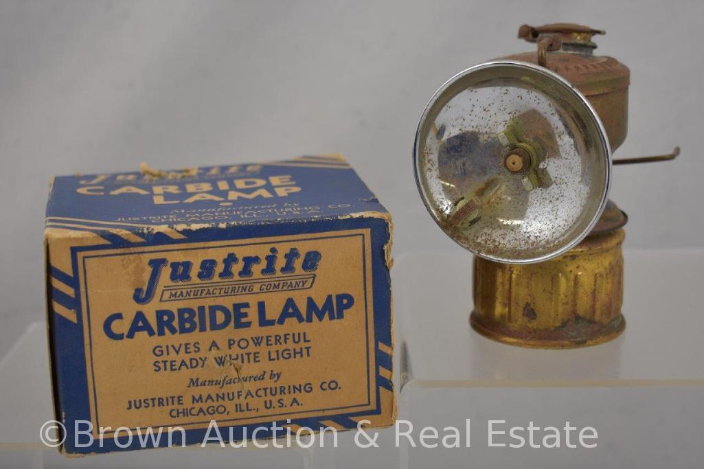 (3) Vintage carbide lamps