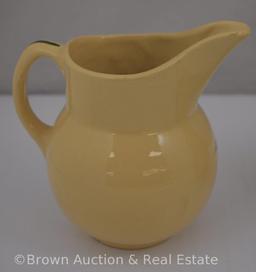 (2) Watt Pottery 5.5"h #15 pitchers, Tear Drop