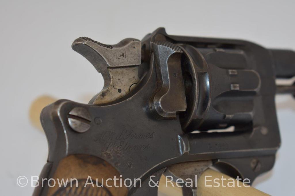 M. D/Armes - St. Etienne model 1892 WWI French officer's revolver, believed 8mm