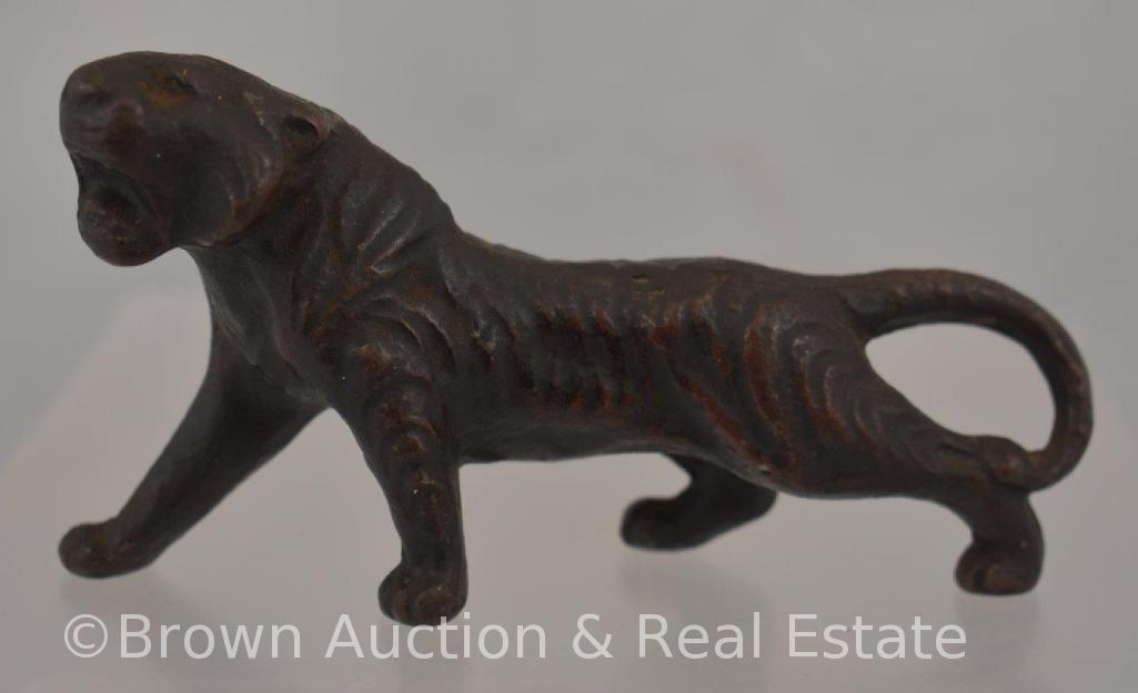 (2) Cast Iron animal figurines