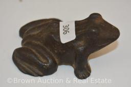 (2) Cast Iron animal figurines