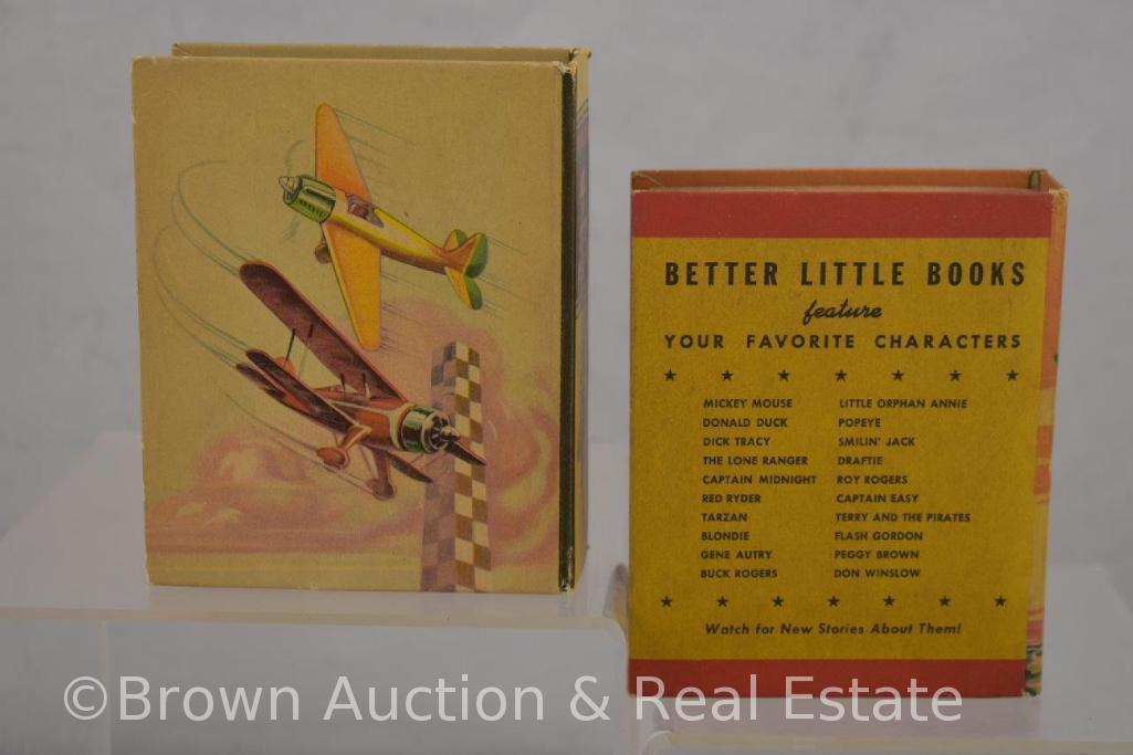 (5) Aviation/Military themed Big Little Books