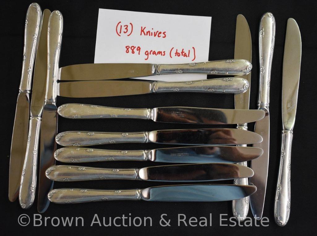 57 pc. Set of Towle Sterling Silver flatware, Madeira pattern