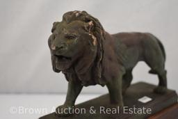 Walters Art Gallery bronze sculpture - Lion walking