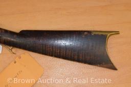 Kentucky Sporting muzzle loader percussion rifle, early-mid 1800's