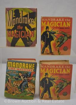 (4) Mandrake the Magician Big Little Books
