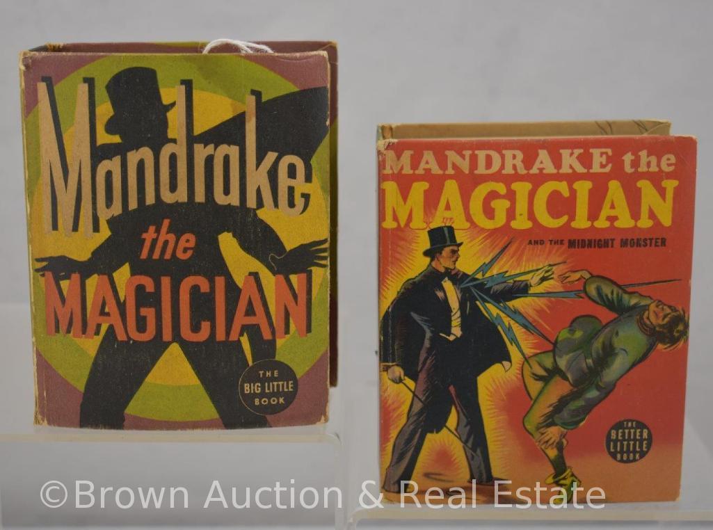 (4) Mandrake the Magician Big Little Books