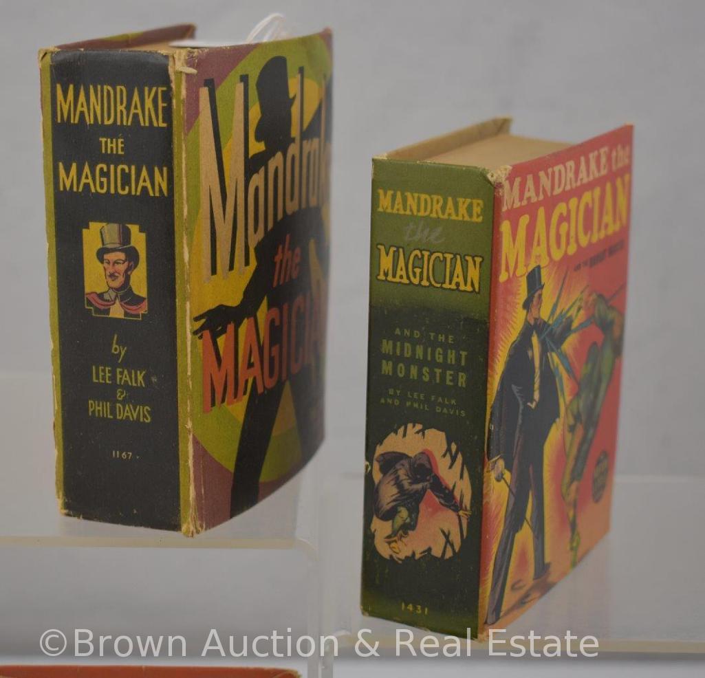 (4) Mandrake the Magician Big Little Books