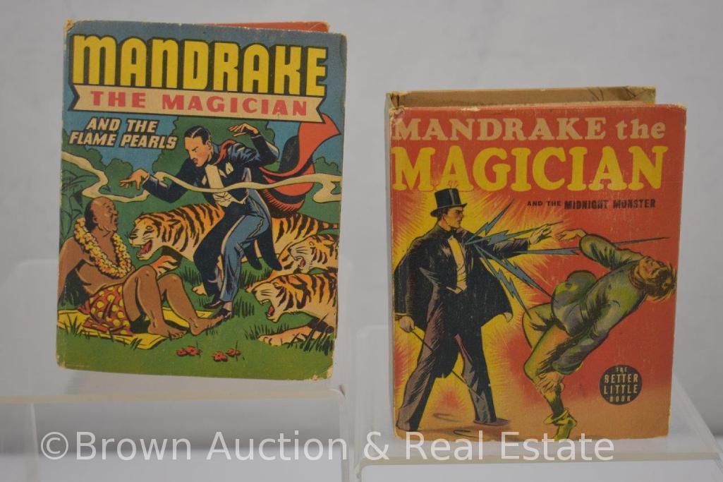 (4) Mandrake the Magician Big Little Books