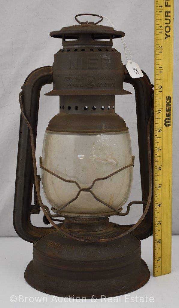 Vintage German Nier Feuerhand Firehand kerosene lantern