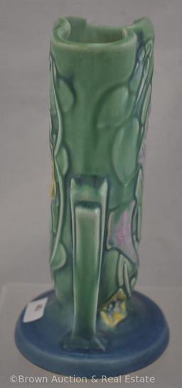 Roseville Morning Glory 725-7" vase, green