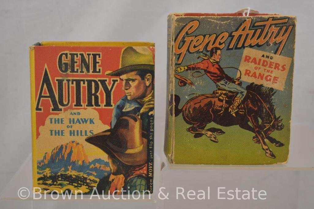 (4) Gene Autry Big Little Books