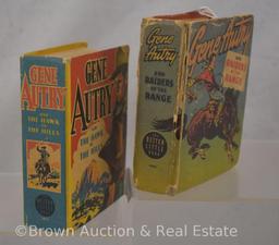 (4) Gene Autry Big Little Books