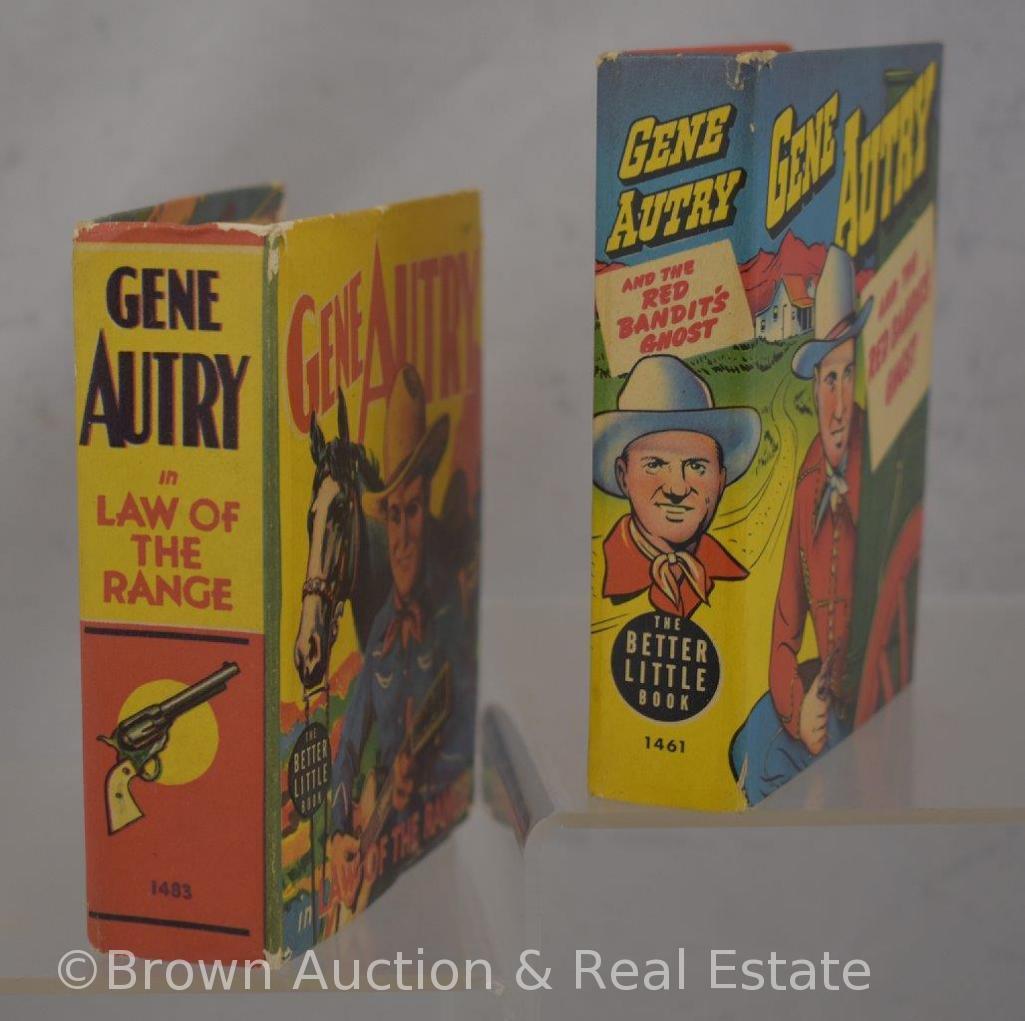 (4) Gene Autry Big Little Books