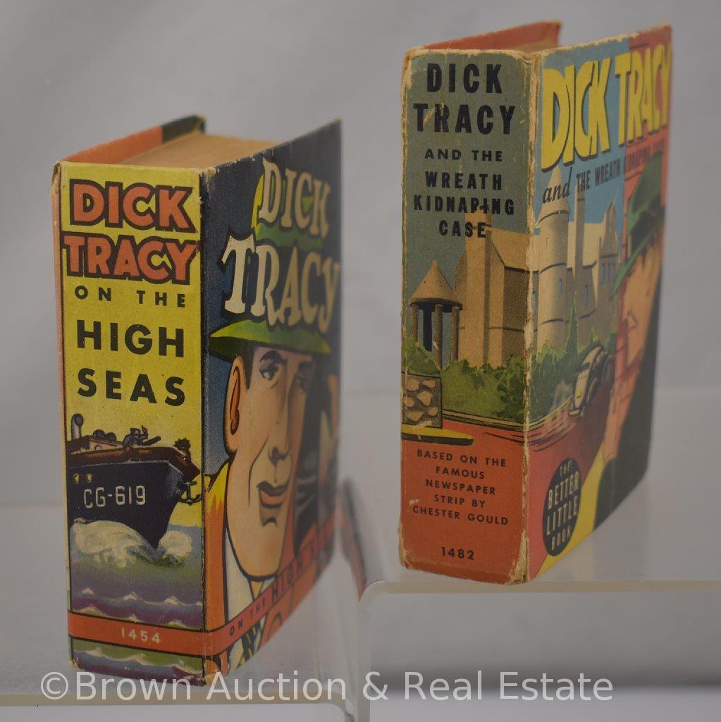 (5) Dick Tracy Big Little Books