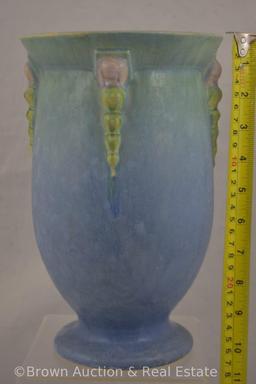 Roseville Topeo 663-10" vase, blue