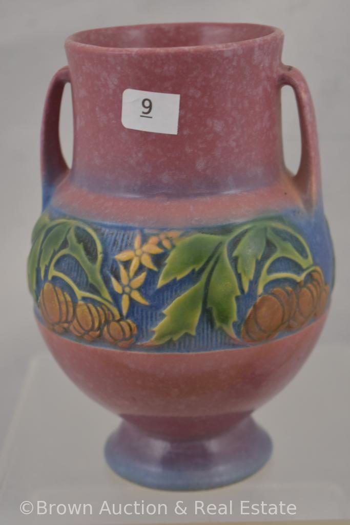 Roseville Baneda 589-6" vase, pink