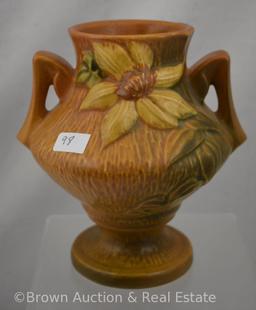 (3) Roseville Clematis pieces, brown