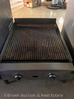 Gas table top grill