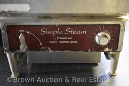 Southbend EZ-3 Simple Steam table-top steamer, electric 220 vt.