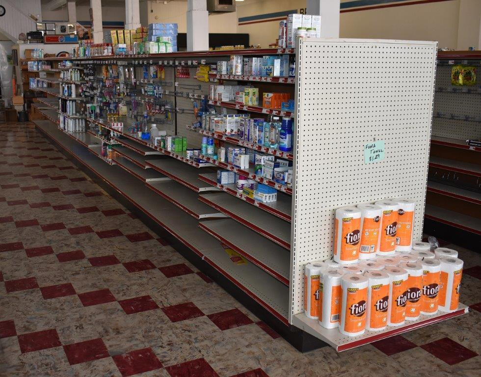 36' Double Sided Lozier Shelving
