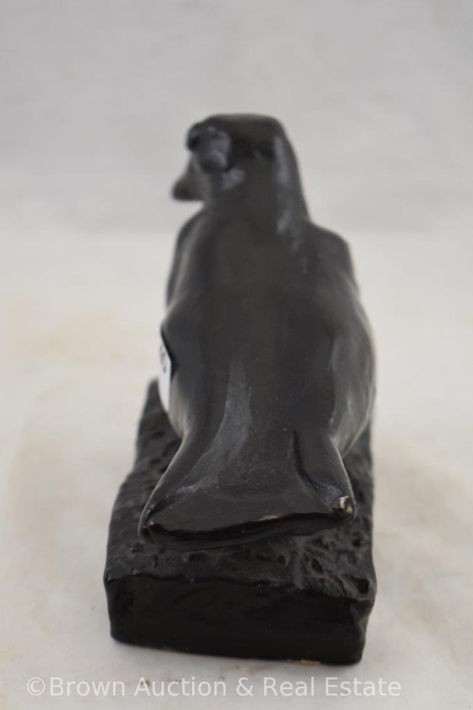 Mrkd. Rookwood studio rook paperweight