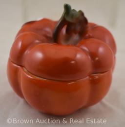 (3) Royal Bayreuth Tomato bowls w/lids