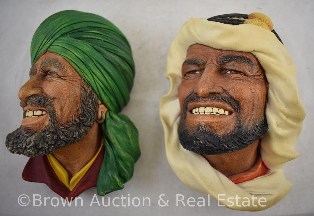 (2) Large Bosson heads