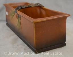 Roseville Pine Cone 469-12" window box, brown