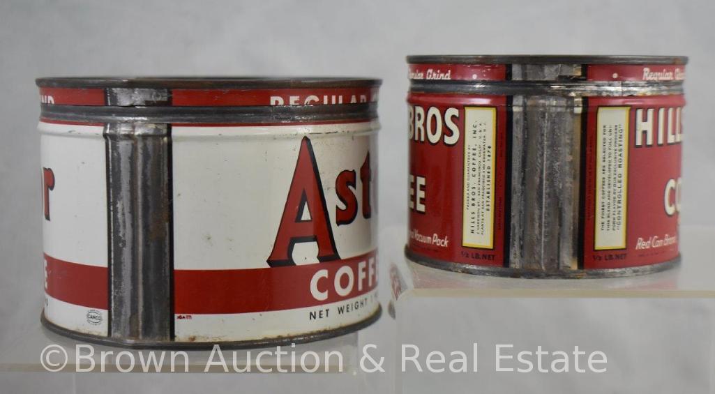 (4) Old coffee cans