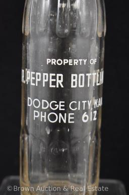 Dr. Pepper soda bottle, Dodge City