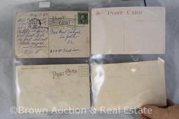 (28) Stock yards related post cards