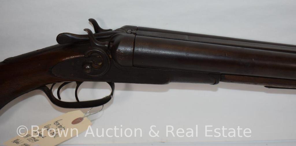 Remington model 1889 double barrel side by side 12 ga. Hammer shotgun