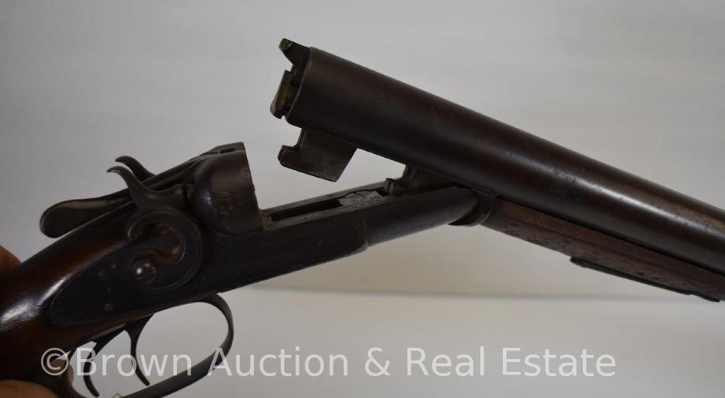 Remington model 1889 double barrel side by side 12 ga. Hammer shotgun