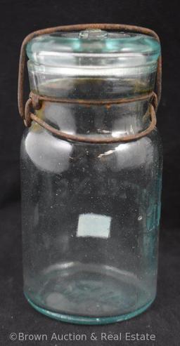 (2) Old canning jars