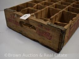 Wooden Pepsi 24 bottle crate/carrier