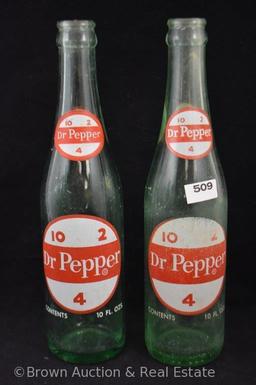 (7) Old pop bottles