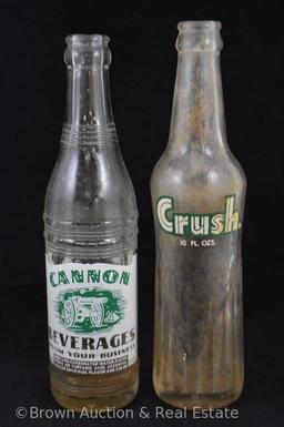 (6) Old pop bottles