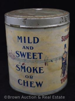 Good Old Summer-Time Tobacco Tin humidor