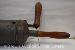 New Peerless antique hand pump vacuum