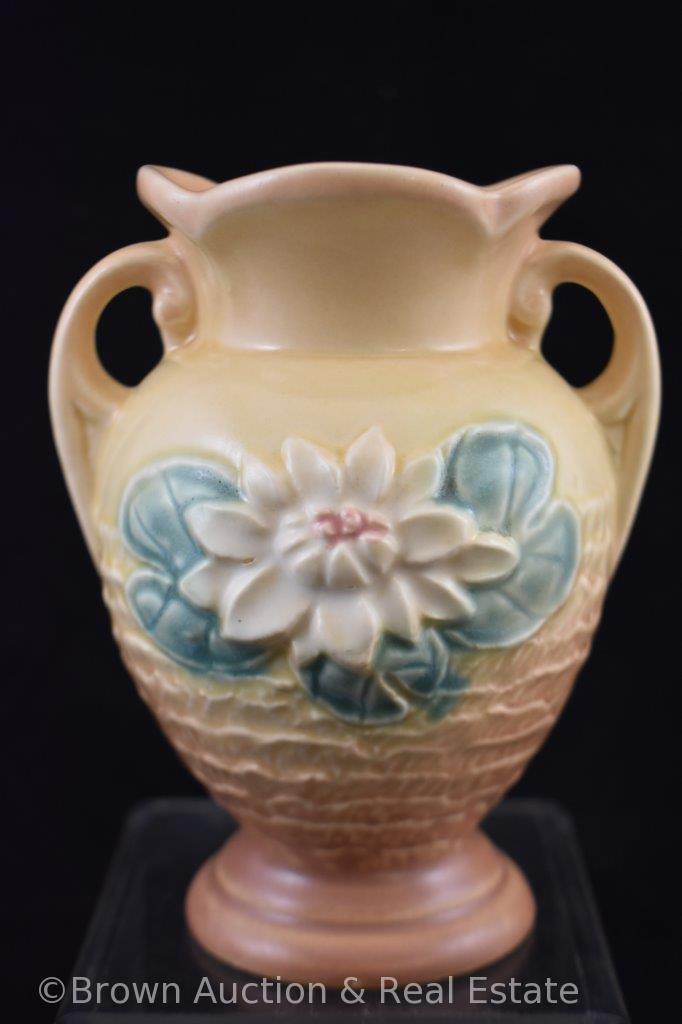 (2) Hull Water Lily vases