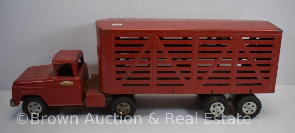 1954 Tonka Toys "Livestock" semi-truck