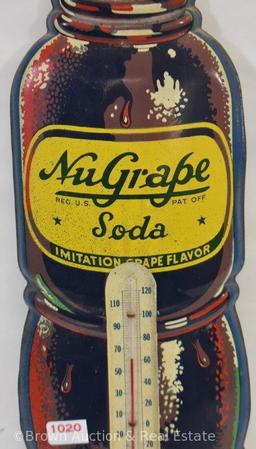 Advertising thermometer - NuGrape Soda