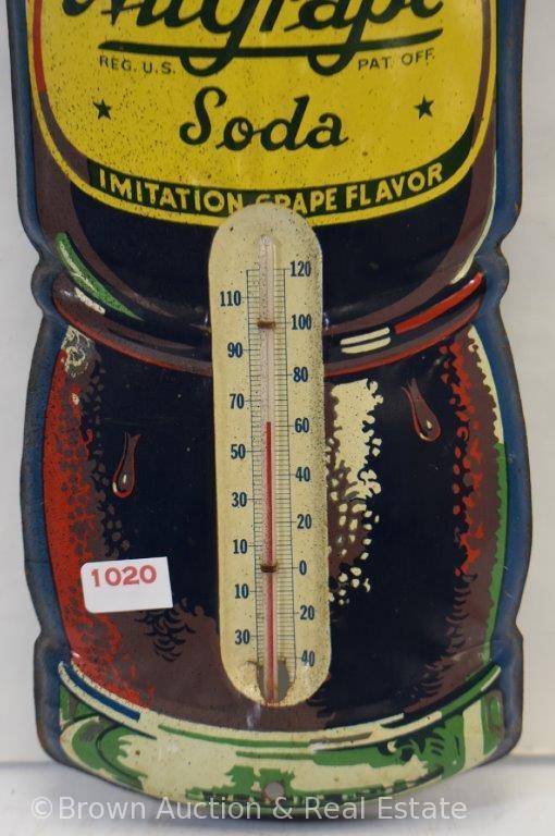 Advertising thermometer - NuGrape Soda