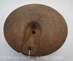 Cast Iron disc windmill weight