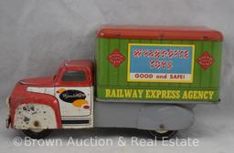 Wyandotte "Nation Wide Railway Express Agency" delivery truck