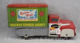 Wyandotte "Nation Wide Railway Express Agency" delivery truck