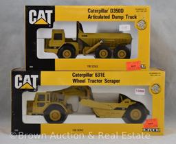 (2) ERTL Cat die cast toys