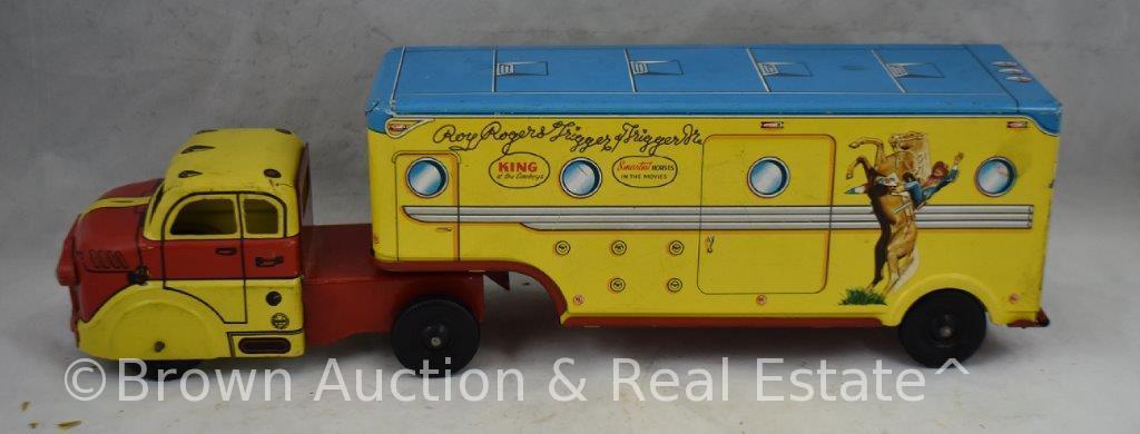 Marx "Roy Rogers and Trigger" hauler trailer